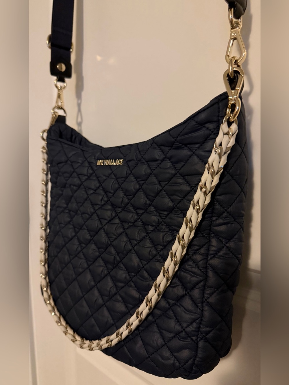 MZ Wallace Crosby Hobo - Navy - Picture 8 of 12